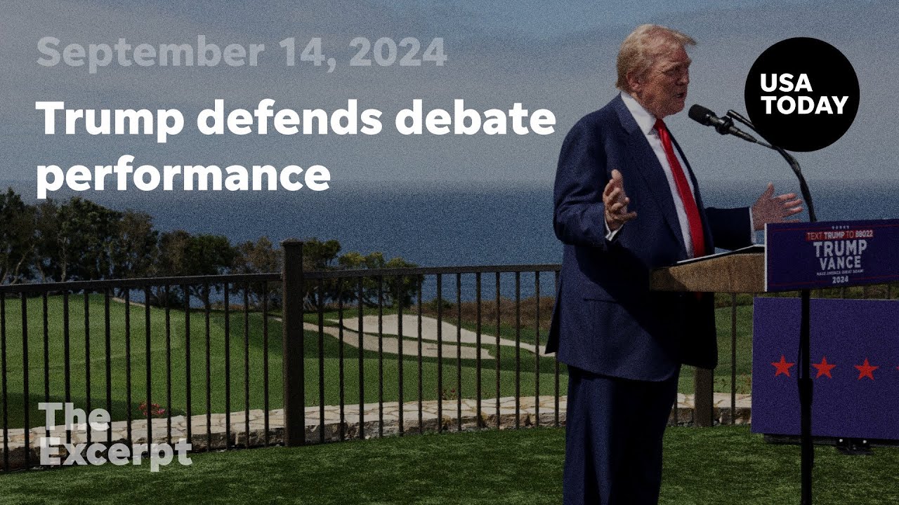 Trump defends debate performance | The Excerpt