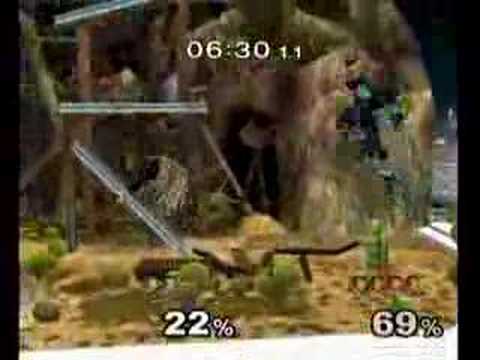 SynikaL (P2 Ganondorf) vs Linguini (P4 Ganondorf) R1