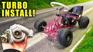 125cc TURBO Go Kart Build | Part 2 (Fuel Injected)