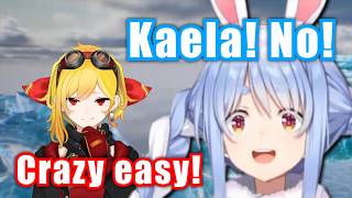 Kaela Appears In Pekora's Chat And Starts Rage Baiting Her【Hololive】