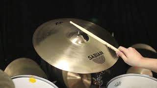Video thumbnail for Sabian 20" XSR Ride - 2557g by The Drum Shop - Portland, Maine
