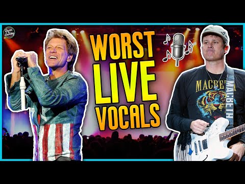 Rockstar Vocalists Who *Kinda Suck* Live