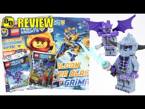 LEGO NEXO KNIGHTS STONE STOMPER ISSUE 22 MAGAZINE REVIEW! Video