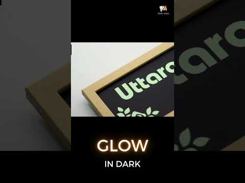 Stainless steel name plate board big size