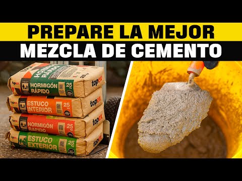 Cómo hacer la mezcla de cemento perfecta I Lo Mejor
