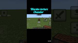 warden torture chamber #minecraft #warden #gaming #ytshorts