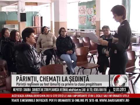 PĂRINȚII, CHEMAȚI LA ȘEDINȚĂ