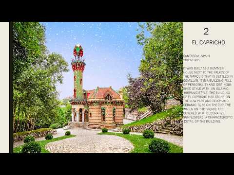 The Architecture Of Antoni Gaudi | TOP 10 STRUCTURE