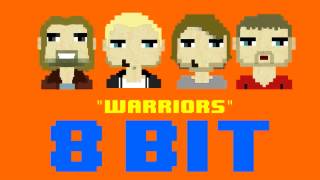 Cover art for Warriors-8 bit style