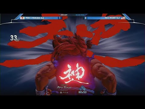 EVO.2017 Final Day GF [(L) Tokido] VS [Punk(W)]