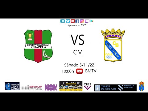 221105 CM BM CHAPELA - BM SEIS DO NADAL