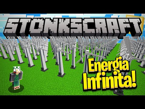 FIZ 1000 GERADORES E OBTIVE ENERGIA INFINITA! - StonksCraft #12