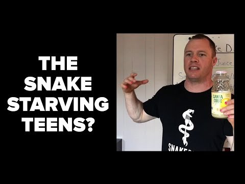 Starvation Diets for Teens - The Snake Diet Approves?