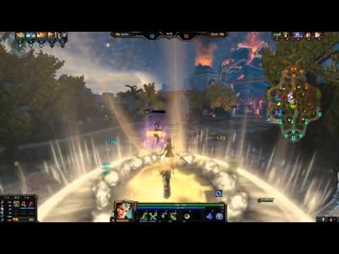 Serqet erm... riding? Merc's Ult.. it happened