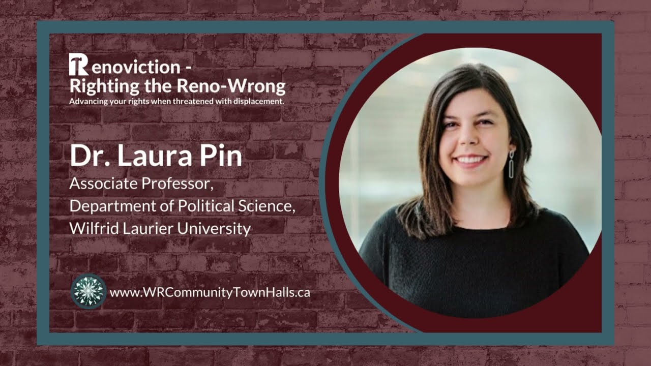 Dr.  Laura Pin - Renoviction - Righting the Reno-Wrong