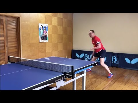 Butterfly Training Tips with Jinxin - Continuous Forehand Loop Development