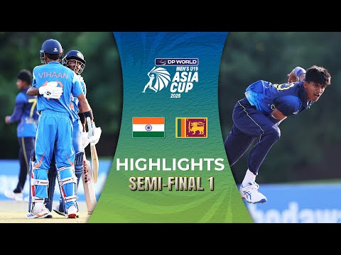 Semi-Final 1 | India U19 vs Sri Lanka U19 | Highlights | DP World Men's U19 Asia Cup  2025