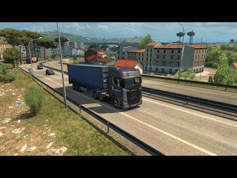 ETS2 Italia DLC Catanzaro - Palermo Gameplay