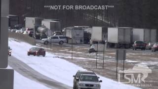 1-29-14 Pell City, AL Snow Jam I-20 *Heath Lollar HD*