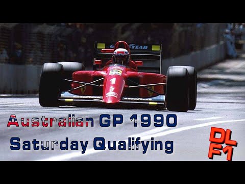 F1 Australia 1990 - Saturday Qualifying (Full session)