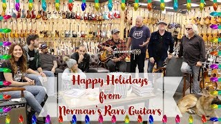 Joe Bonamassa & Sinead Burgess stop by Norman's Rare Guitars during the Holidays!