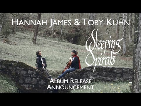 Hannah James and Toby Kuhn, Sleeping Spirals Tour announcements, Autumn 2021.