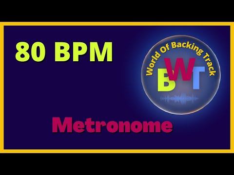 Metronome With Kick Drum ( 80 bpm )