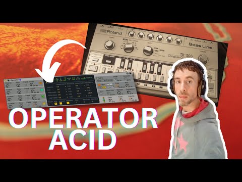 Acid bass lines in Ableton with Operator