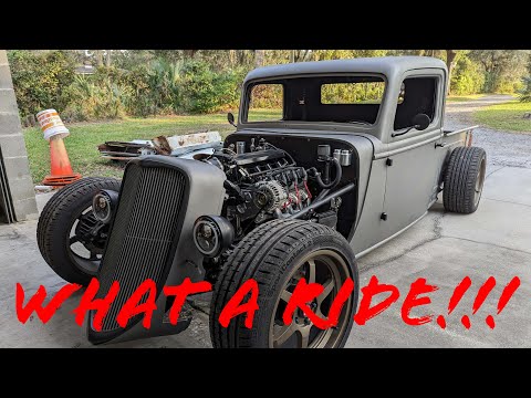 Taking the Factory Five 35 Hot Rod Truck for a Drive