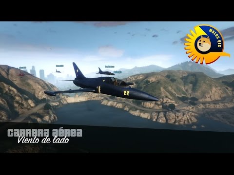 Viento de lado [Carrera aerea] - GTA V PC en Español