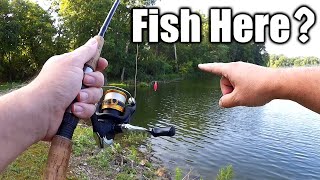 Ultralight Fishing on the Dam - Will I Catch More Fish Here?