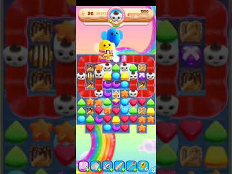 Cookie Jam Blast Game Play Walkthrough Rainbow Run Levels 241-250