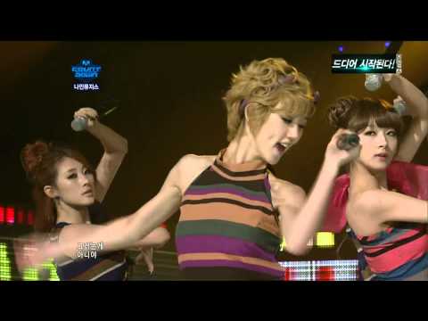 110901 M Countdown 나인뮤지스(9Muses) - Figaro