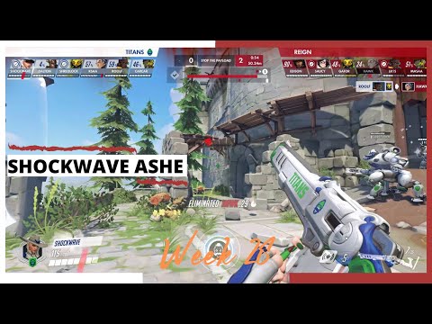 SHOCKWAVE ASHE POV | Vancouver Titans vs Atlanta Reign | OWL Season 2020 Week 28
