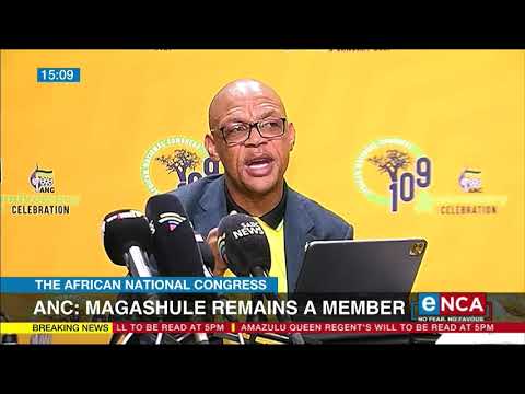 ANC Magashule remains a member