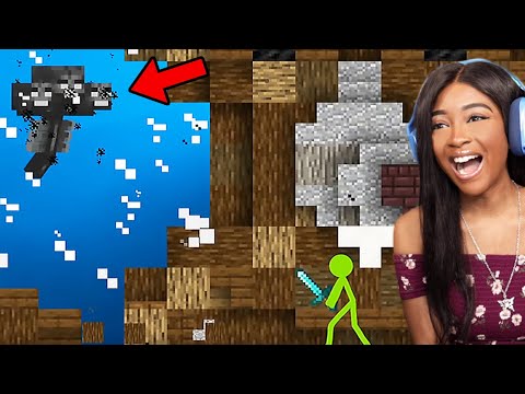 Forever Nenaa - GREEN ACCIDENTALLY SUMMONED THE WITHER??!   | Animation vs Minecraft Shorts [15 - 17] Reaction