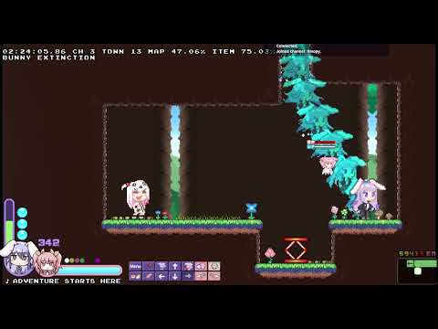 Rabi-Ribi 100% Bunny Extinction learning pt14