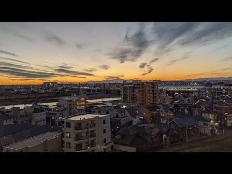 Live Tokyo Walk - Sunset At Tama River