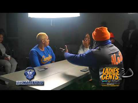 O RED VS SHOONEY DA RAPPER FACE OFF AT RBE LADIES AND GENTS