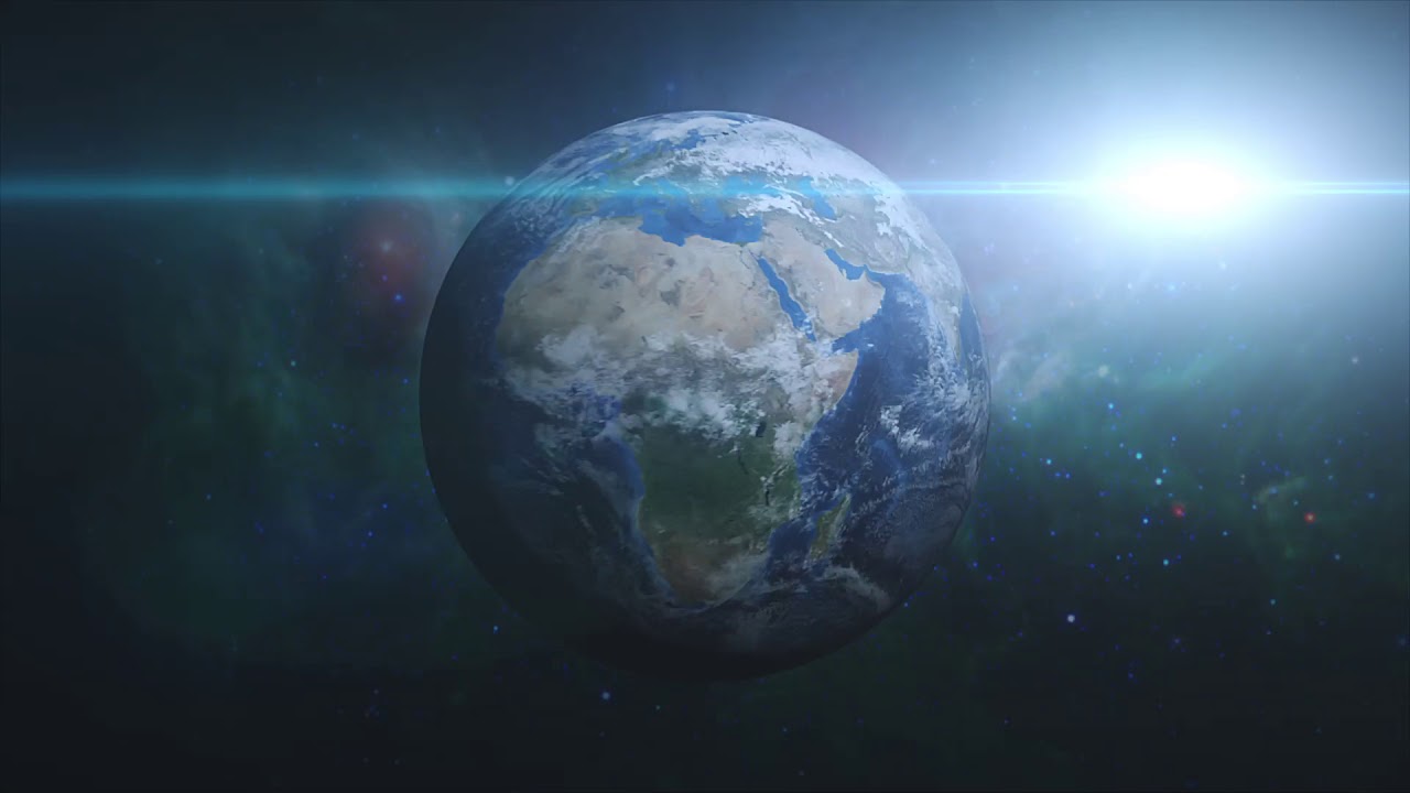 Earth Zoom Background Video Loop