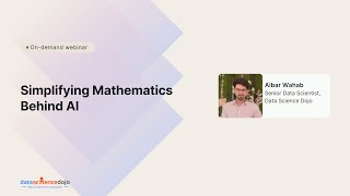 Simplifying maths behind AI