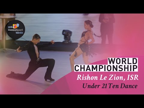 Tsykhanovskyi - Tsikhanovska, UKR | 2021 World Ten Dance Under 21, ISR | T
