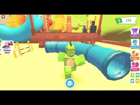 Adopting a baby dino