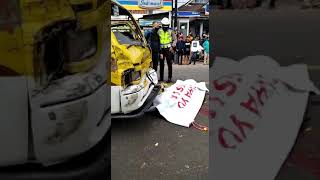 Download lagu Tabrakan beruntun tanjungsari truk fuso rem blong mp3