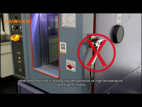 Operation instructions-Temperature Humidity Test Chamber