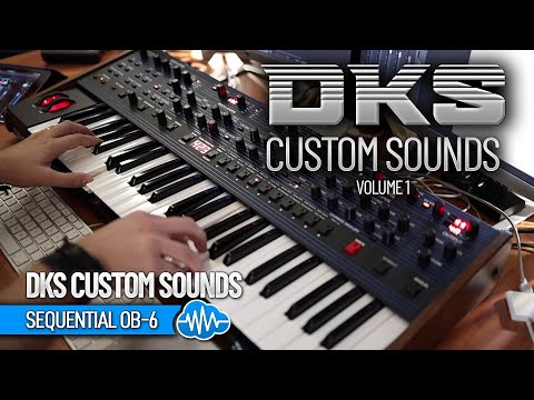 SCL411 - ( Bundle ) - Nocturnal + DKS Custom Sounds Vol.1 - Sequential OB-6 / Desktop - Video Preview 2