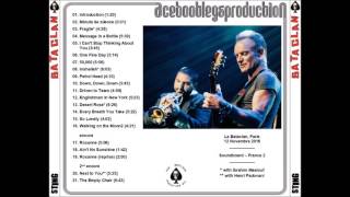 Sting 2016.11.12 Le Bataclan Paris (France) 08 Inshallah (with Ibrahim Maalouf)