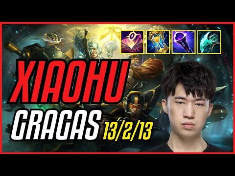 XIAOHU - GRAGAS vs KHA'ZIX JUNGLE - EUW CHALLENGER - PATCH 11.10
