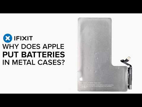 Why Does Apple Put Batteries In Metal Cases?