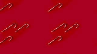 Christmas Red Background / GIF like animation